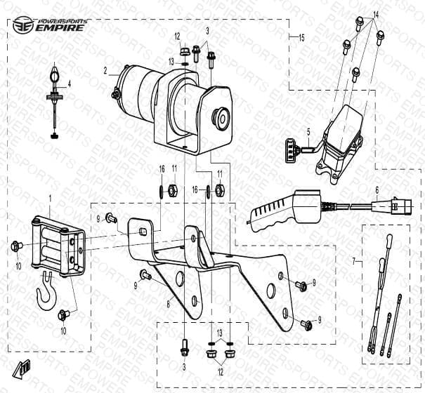 F25 — TOWING WINCH