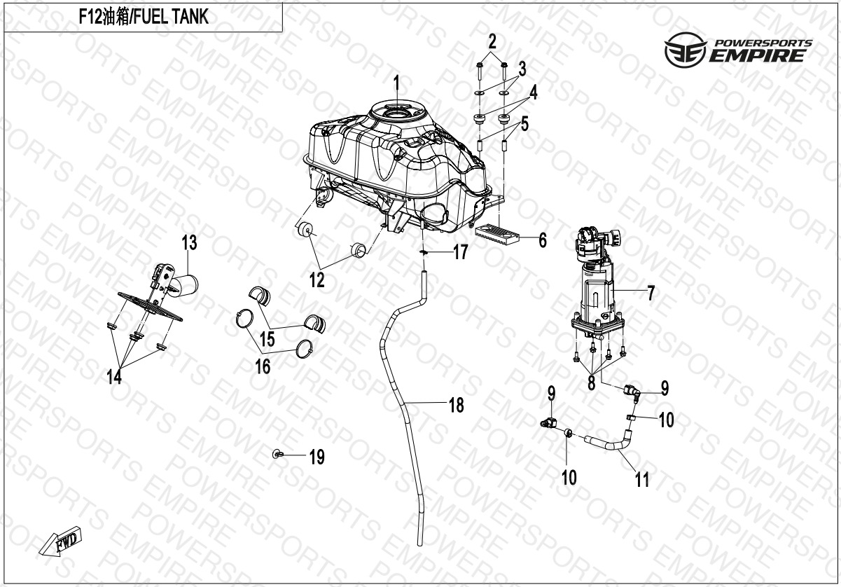 F12 — FUEL TANK