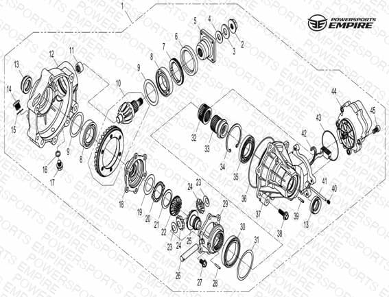 F31 — FRONT DIFFERENTIAL