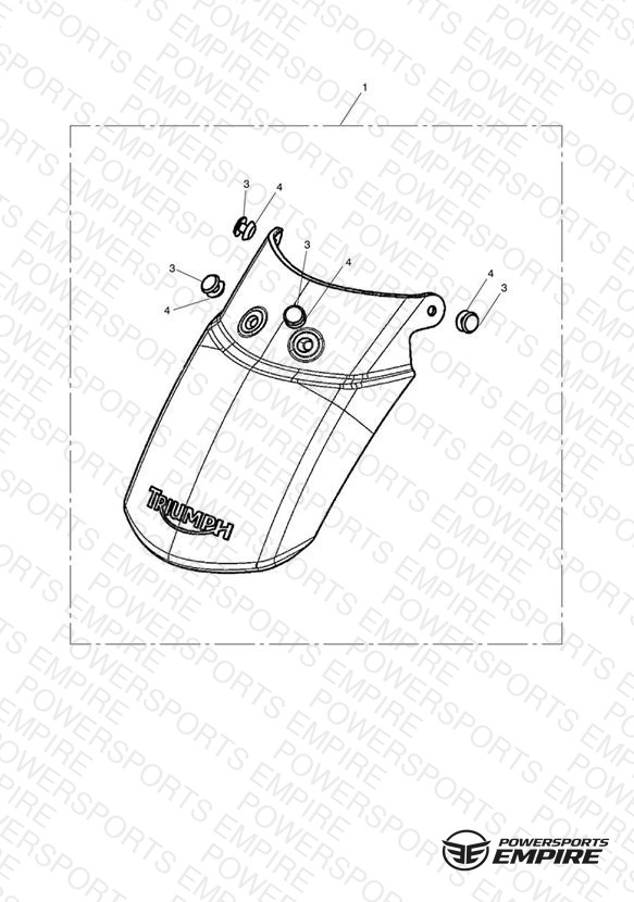 Front Mudguard Extension Kit