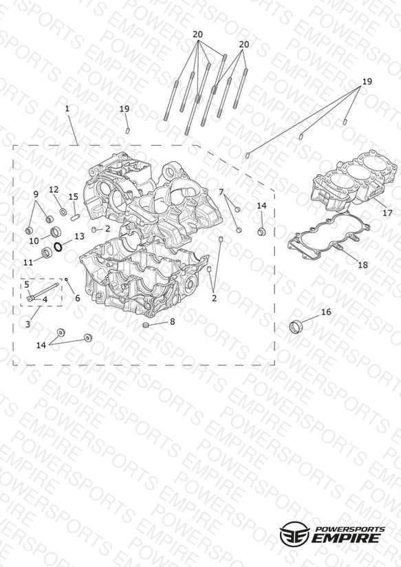 Crankcase & Fittings