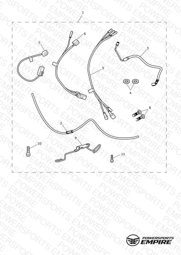 Cable Kit, High Bars