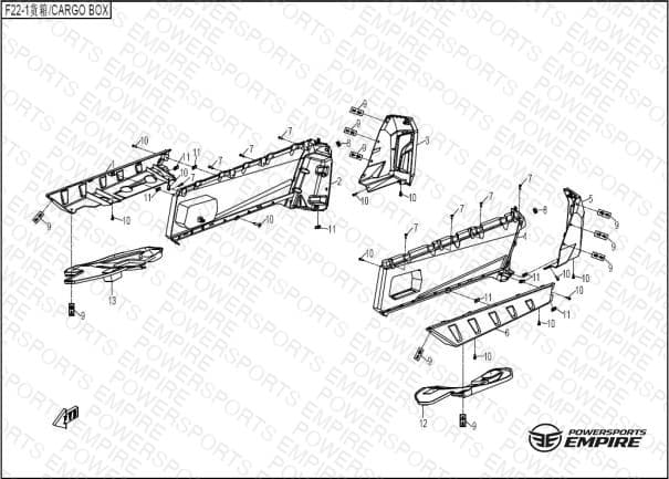 F22-1 — CARGO BOX