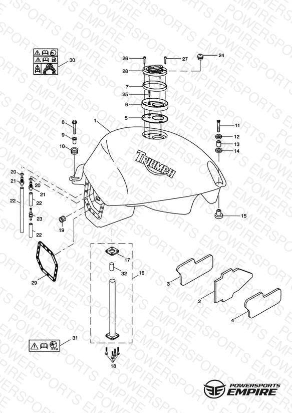 Fuel Tank and Fittings