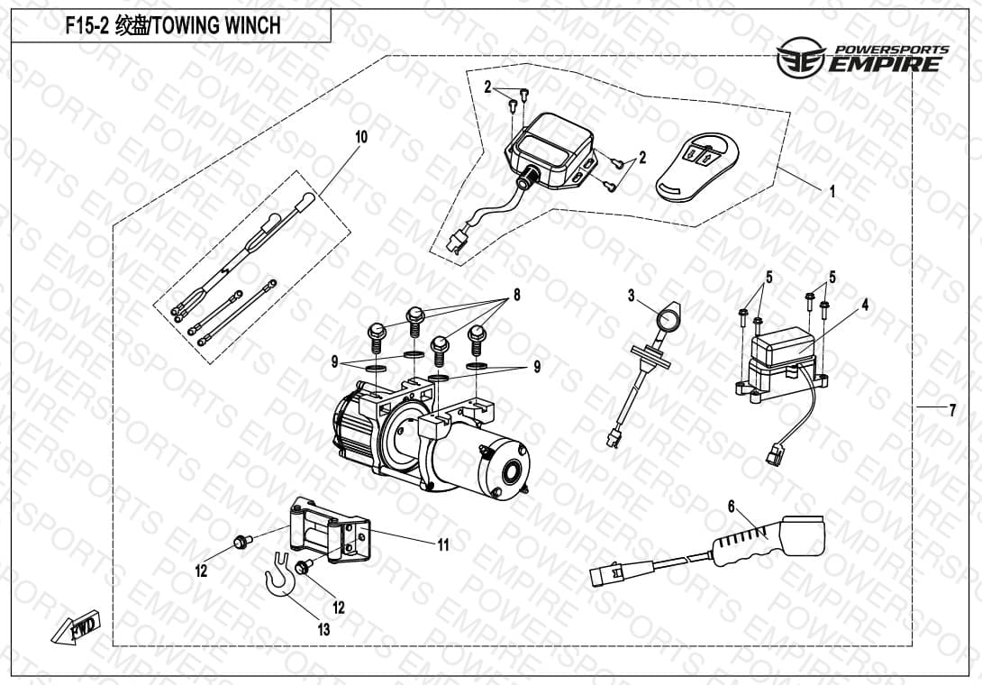 F15-2 — TOWING WINCH