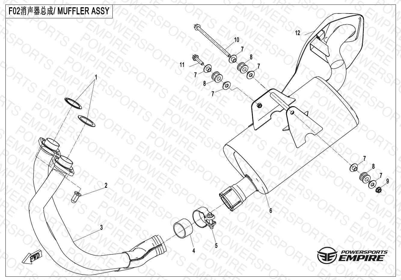 F02 — MUFFLER