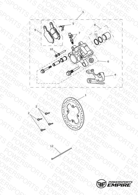 Rear Brake & Disc