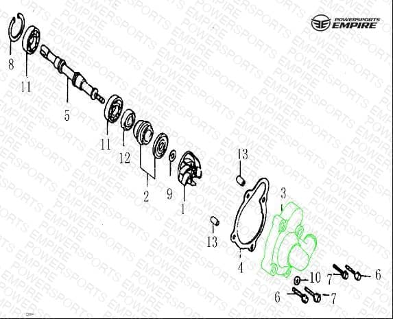E15 — WATER PUMP
