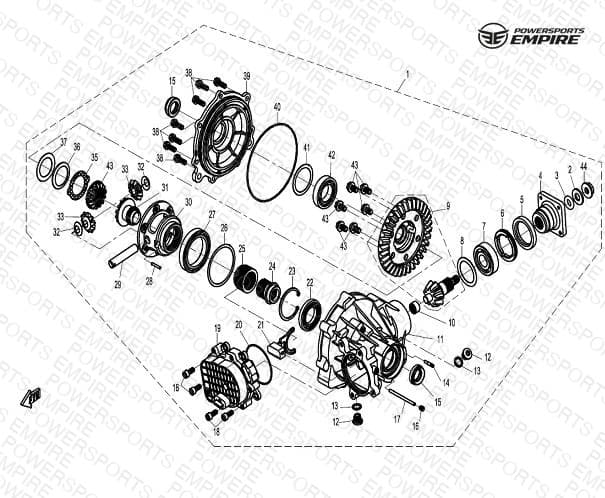 F29 — FRONT DIFFERENTIAL