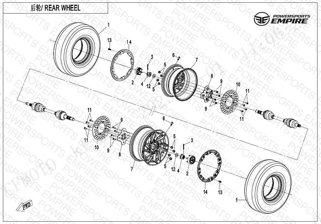 F11 — REAR WHEEL