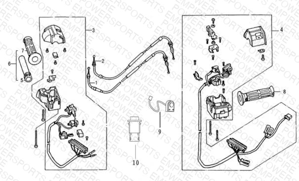 F05 — HANDLEBAR/SWITCH/CABLE