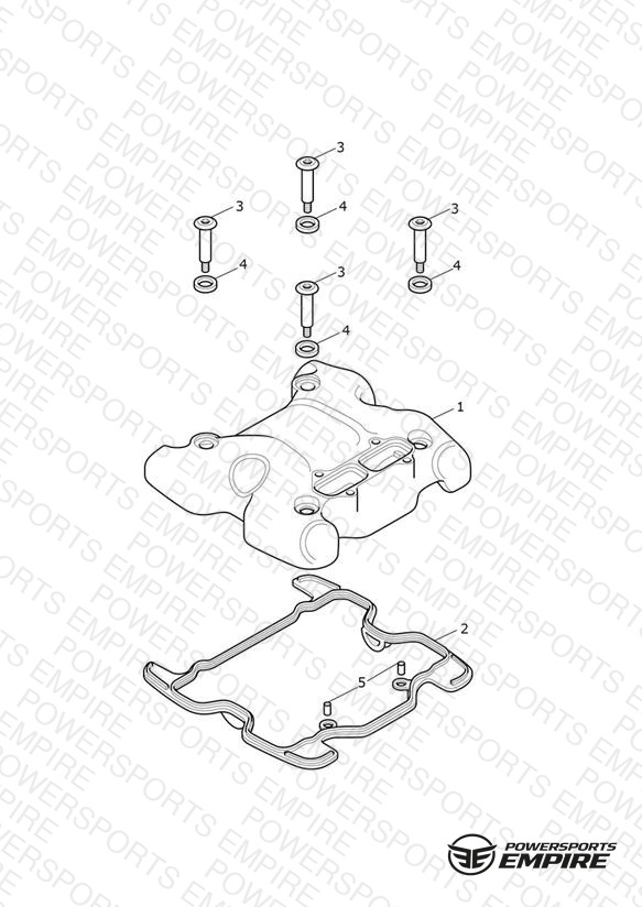 Cam Cover - CN - All Vins & IN - 974254 >