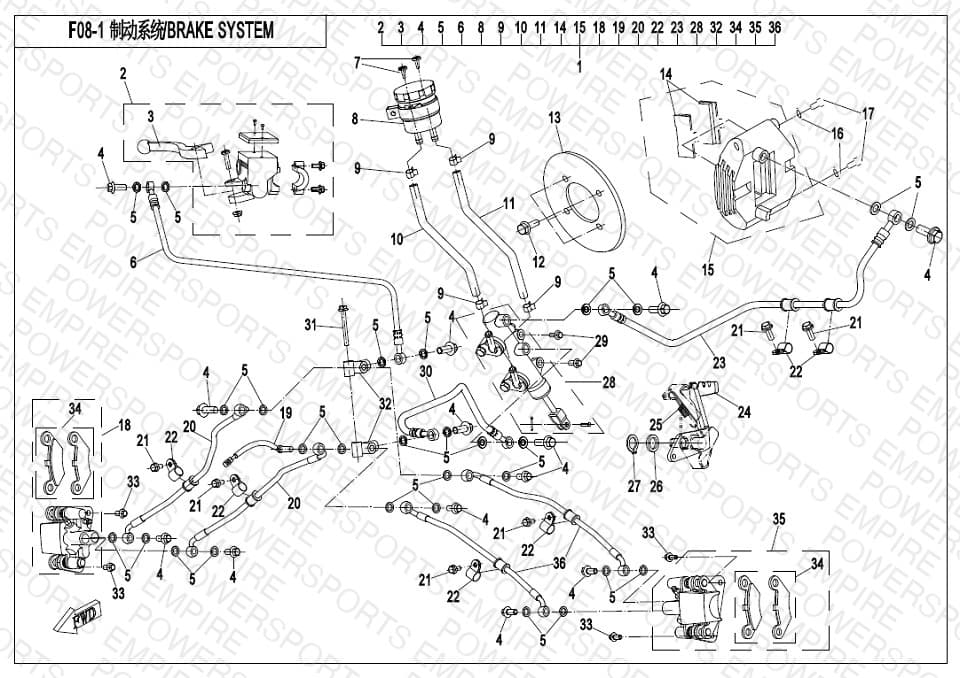 F08-1 — BRAKE SYSTEM