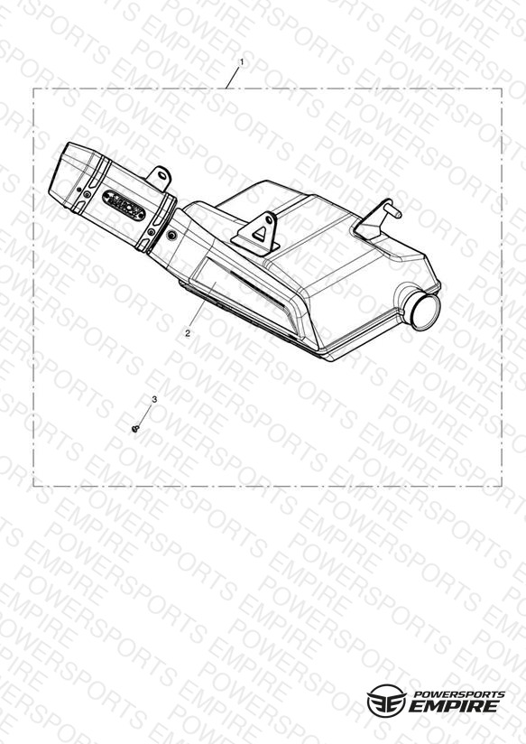 Silencer Assy, Arrow - US & UC Only