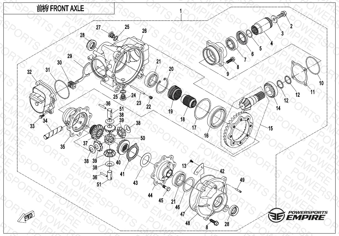 F31-V3 — FRONT AXLE