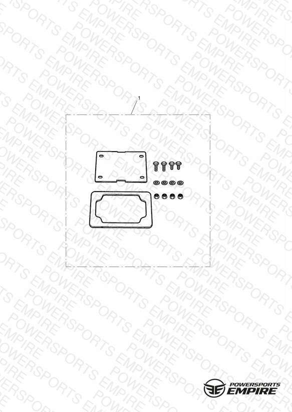 Frame Licence Plate Kit