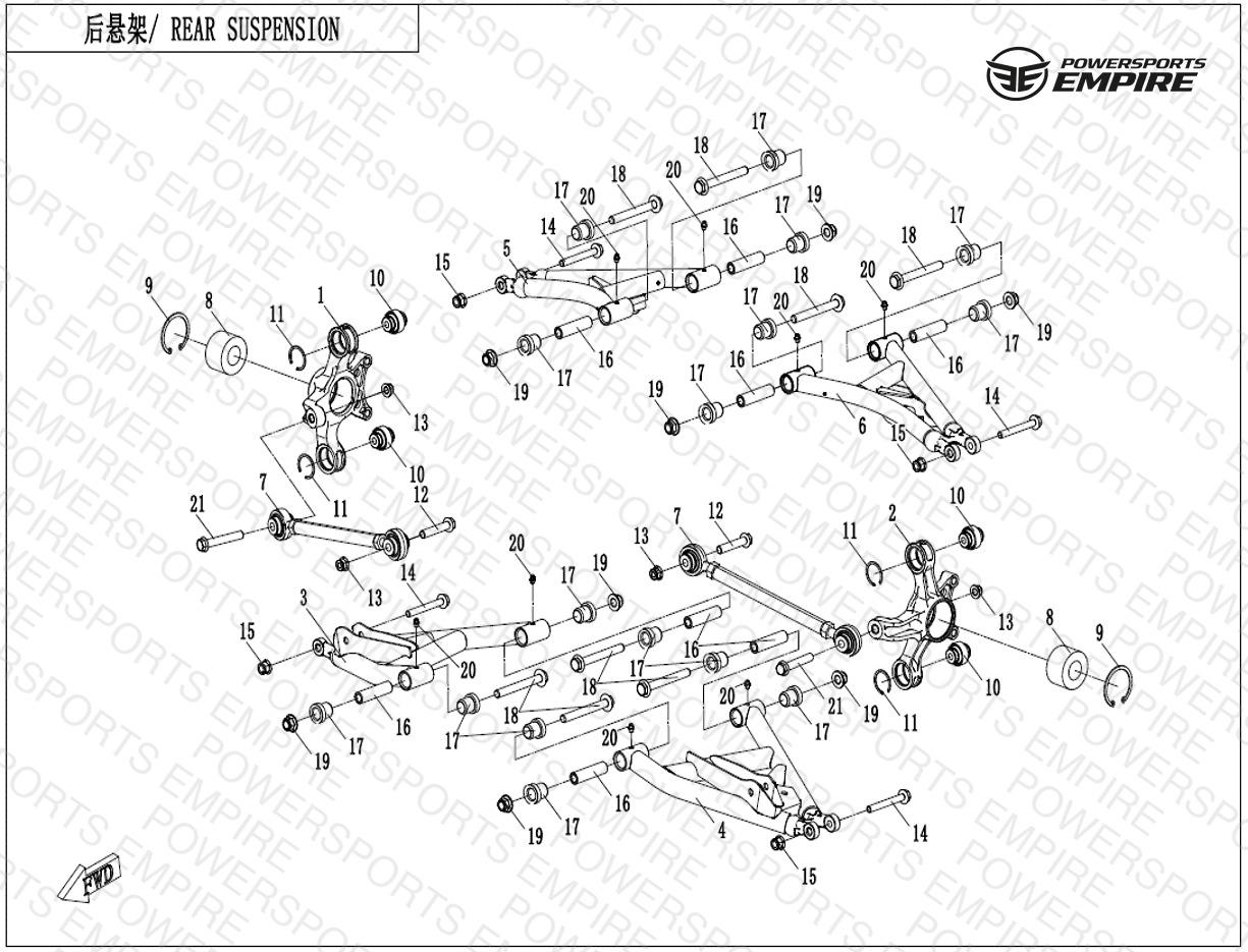F06-1 — REAR SUSPENSION