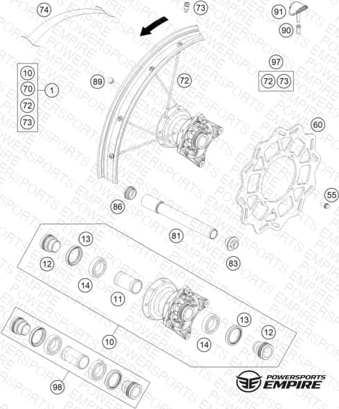 FRONT WHEEL