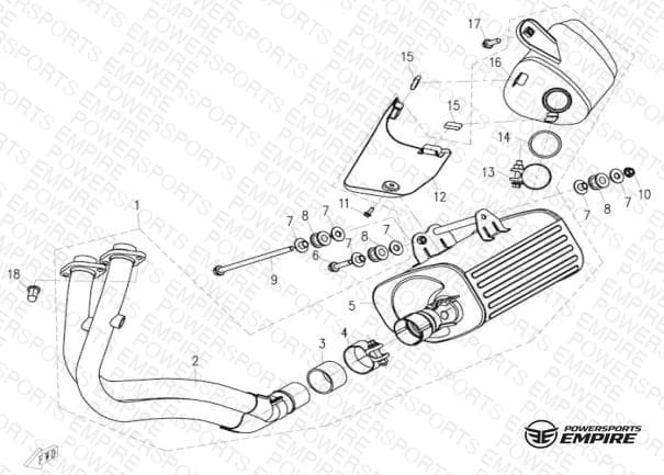 F02 — MUFFLER ASSY.
