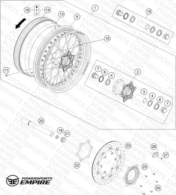 FRONT WHEEL