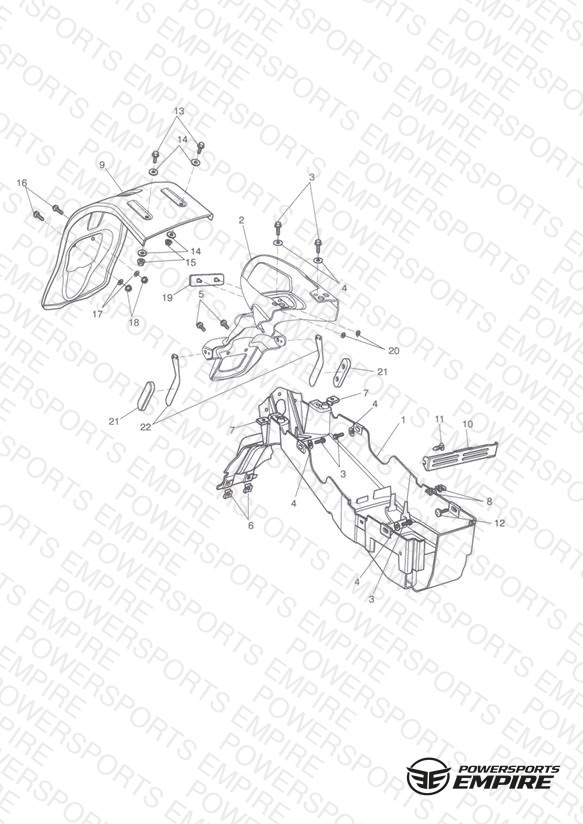 Rear Mudguard