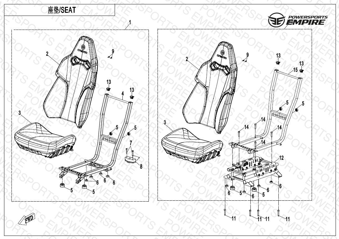 F13-A — SEAT, BLUE