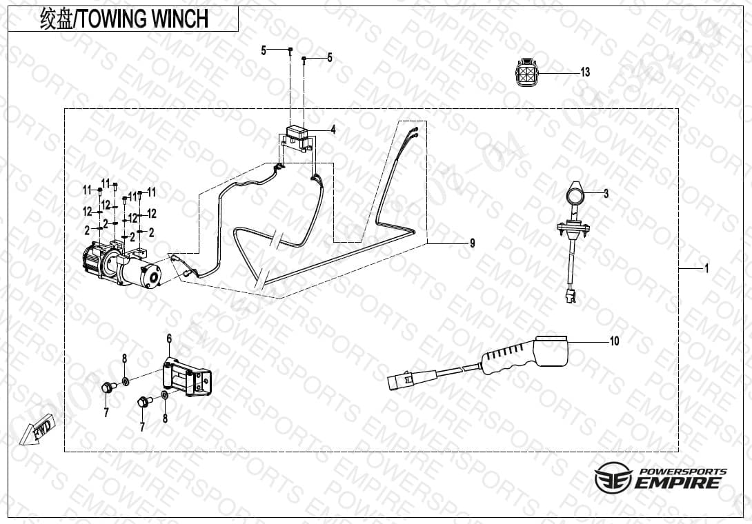 F15-2 — TOWING WINCH