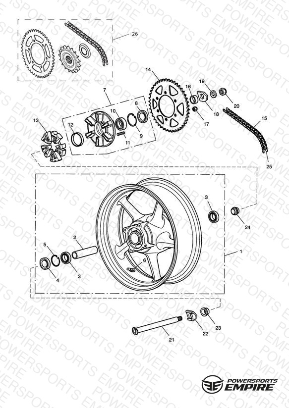 Rear Wheel & Final Drive