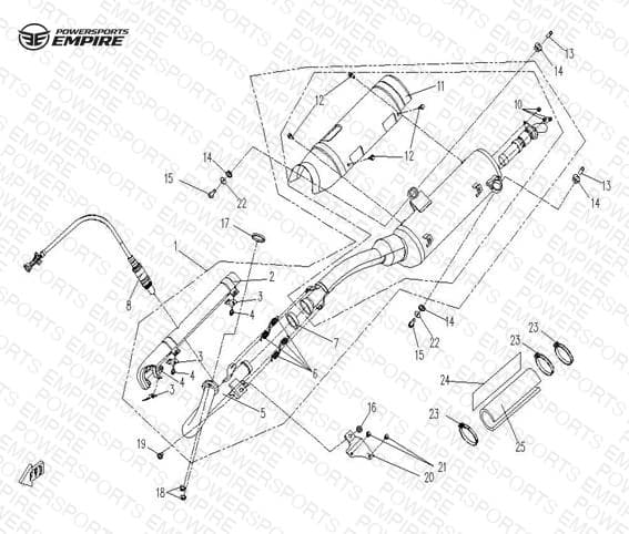 F18 — MUFFLER ASSY