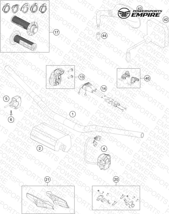 HANDLEBAR, CONTROLS