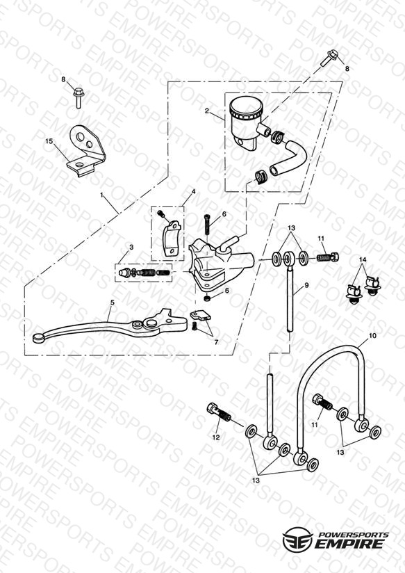 Front Brake Master Cylinder & Hoses
