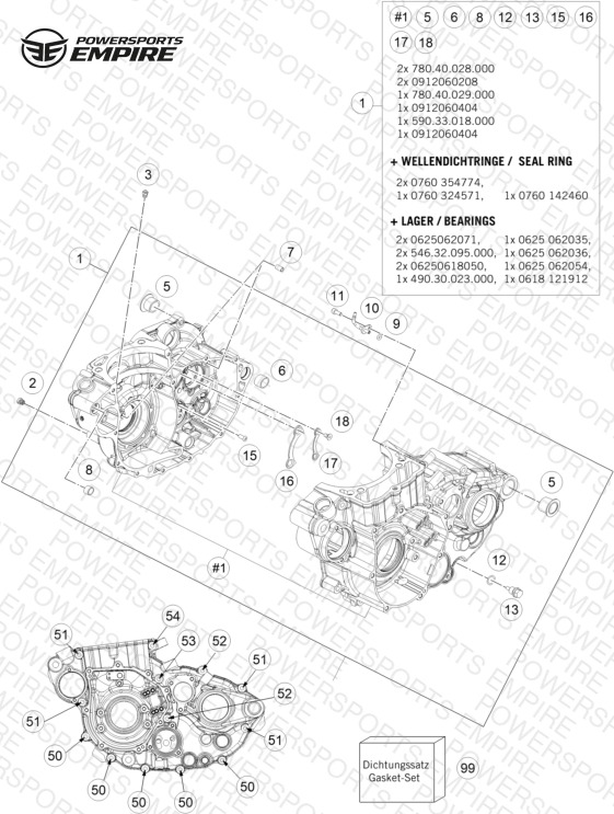 ENGINE CASE