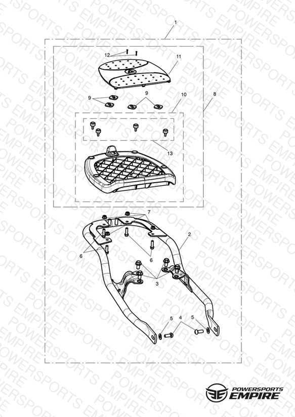 Mounting Rack Kit, Graphite