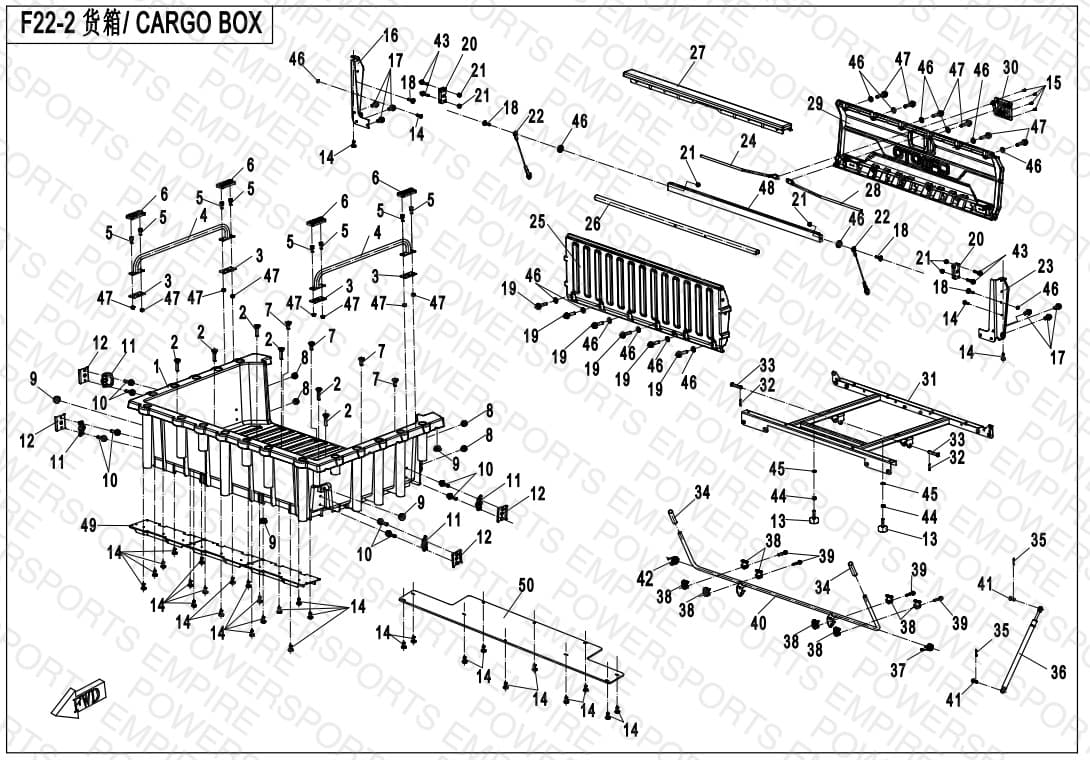 F22-2 — CARGO BOX