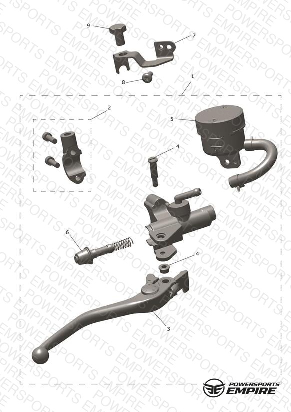 Front Master Cylinder Assy