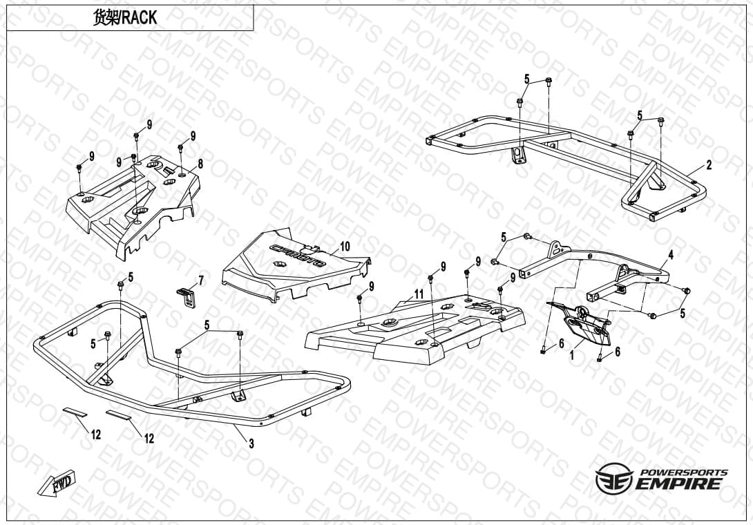 F14-A — RACK(STANDARD)
