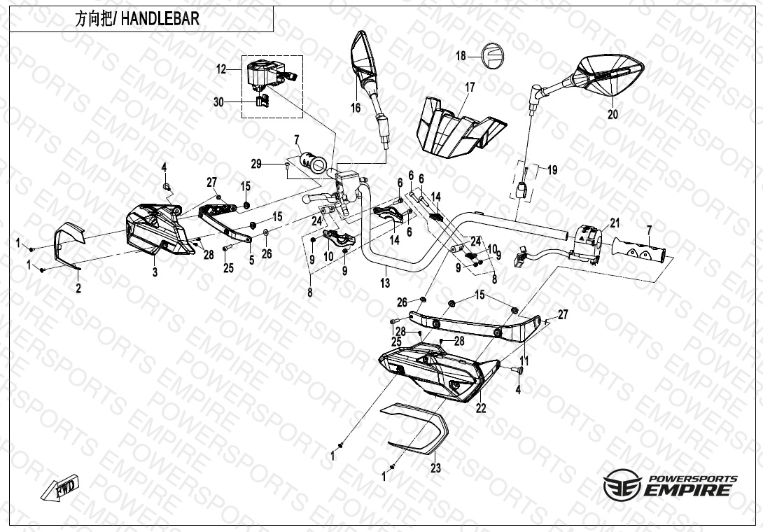 F10-1 — HANDLEBAR