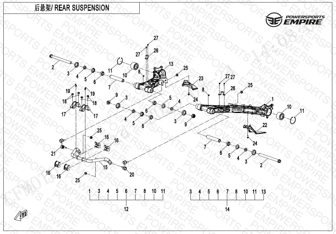 F06-1 — REAR SUSPENSION