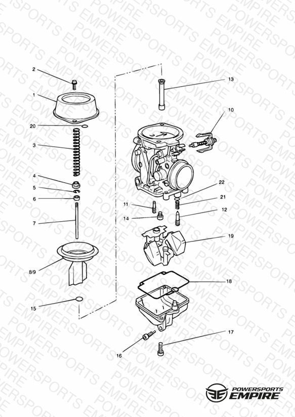 Carburettor Parts 4 Cyl (Carb assy 1240196-T0301)