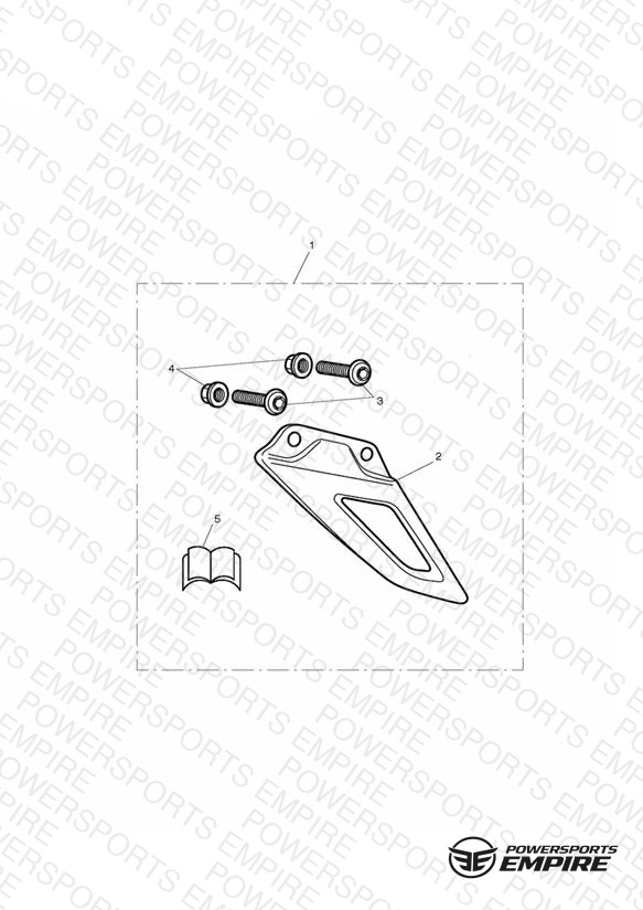 Low Chain Guard, Carbon Fibre