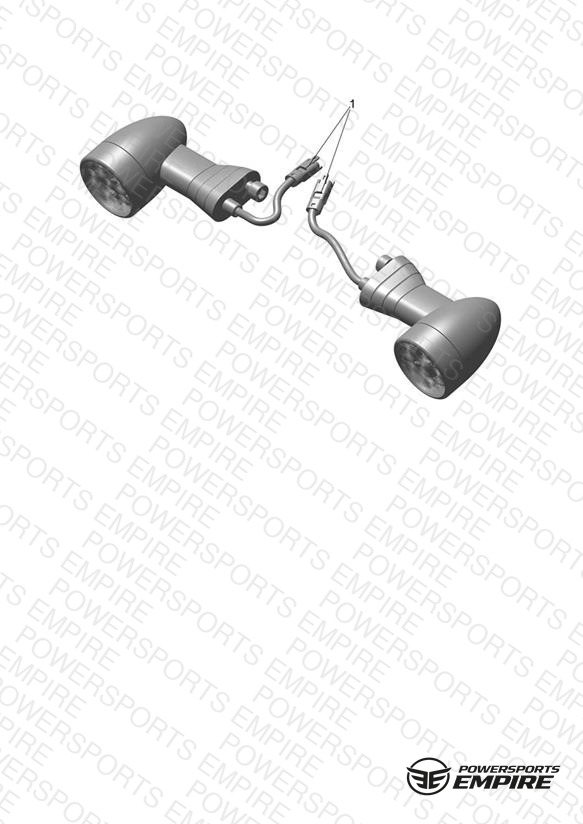 LED Indicator Kit, D40, Short, 60mm