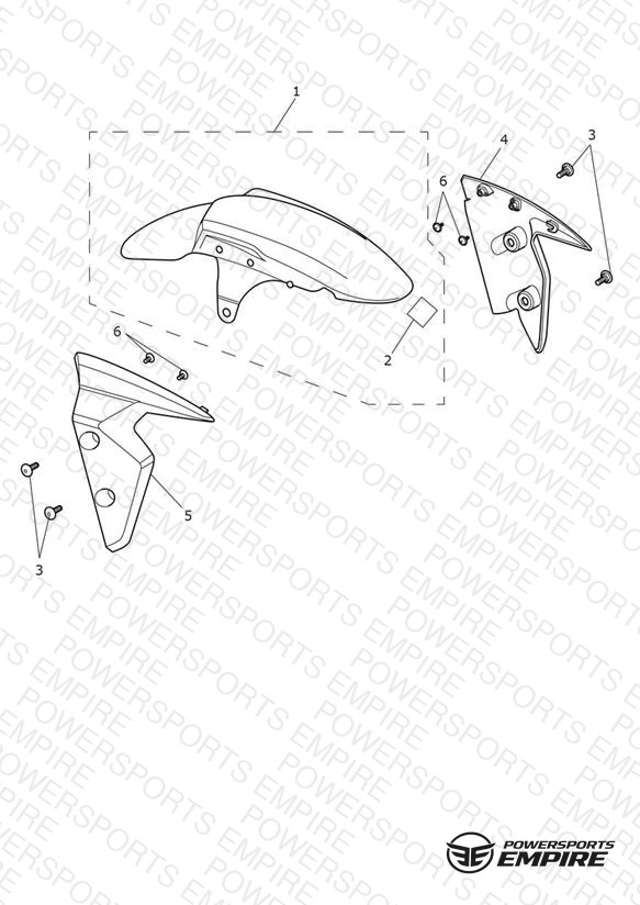Front Mudguard