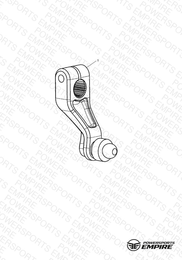 Machined Gear Actuator, Grey