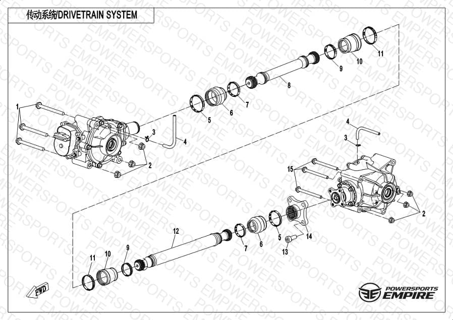 F30 — DRIVETRAIN SYSTEM