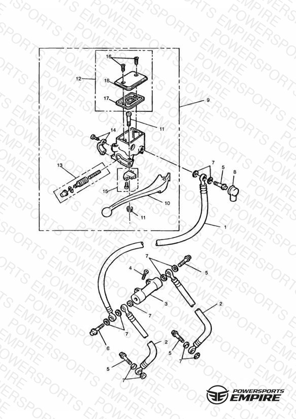 Front Brake Master Cylinder