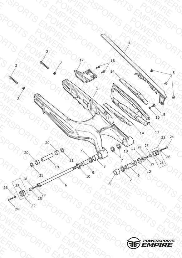 Rear Swingarm