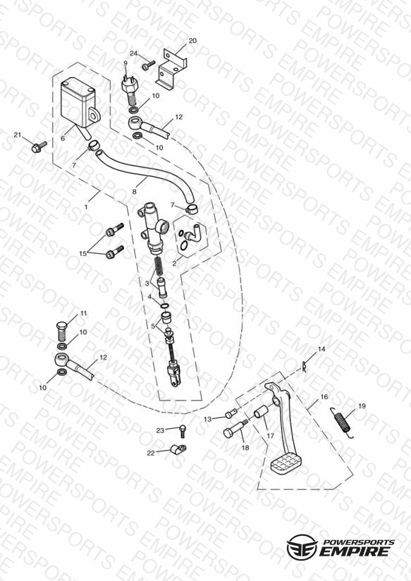 Rear Brake Master Cylinder