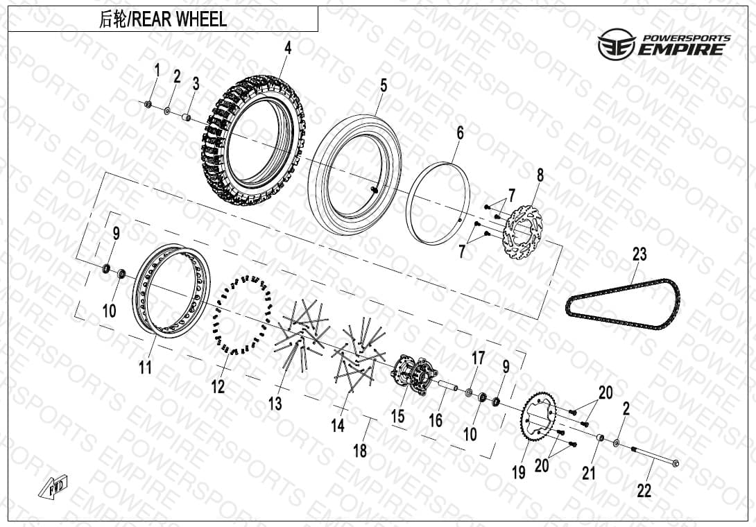 F11 — REAR WHEEL