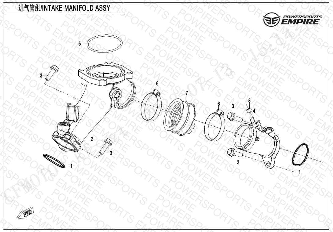 E02-5 — INTAKE MANIFOLD ASSY