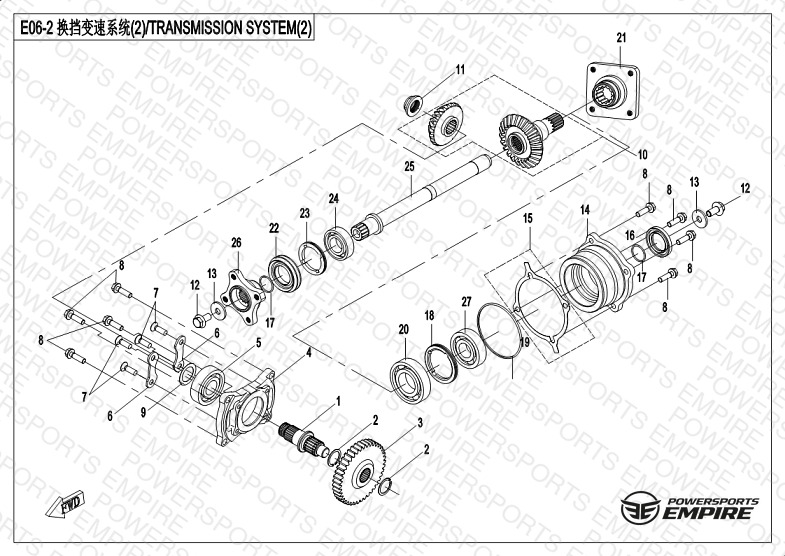 E06-2 — TRANSMISSION ASSY 2